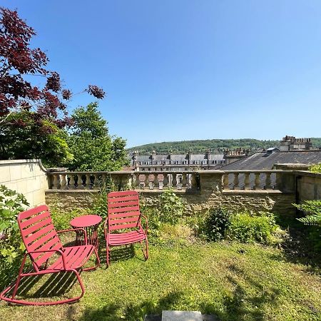 Stylish Central Apartment With Parking - Garden And Workspace Bath Zewnętrze zdjęcie